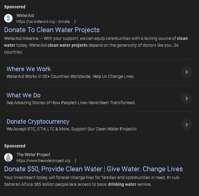 Google Ad Screenshot Google Ads Screenshot